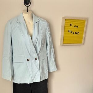 H&M Soft Blue Women's Blazer